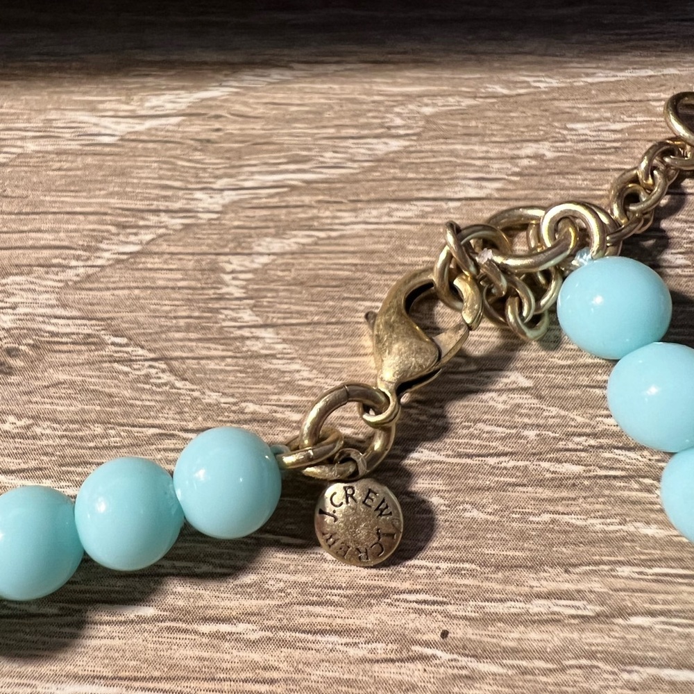 J. Crew Turquoise Bib Necklace - Picture 2 of 2